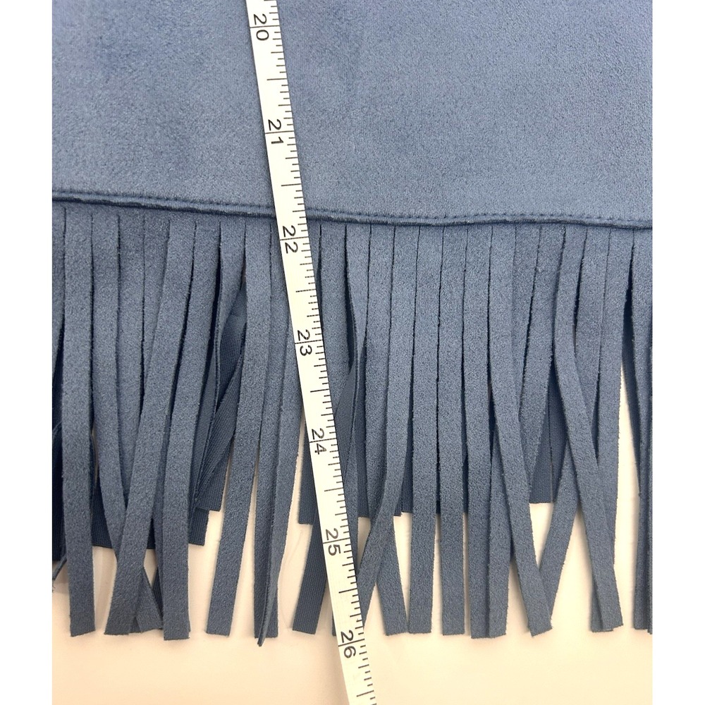 Canyon River blues fringe soft jacket Western Core size‎ L - Picture 7 of 7